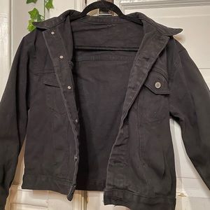 Dark Jean Jacket John Galt Brandy Melville Denim
